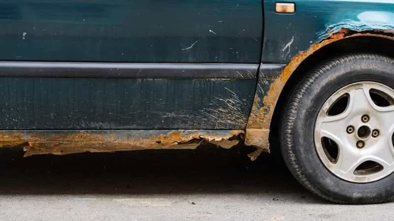 salt water metal rust - Thomasville Car Wash